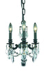 Elegant Lighting Lillie 3 Light Pendant Model: 9103D10FG/RC