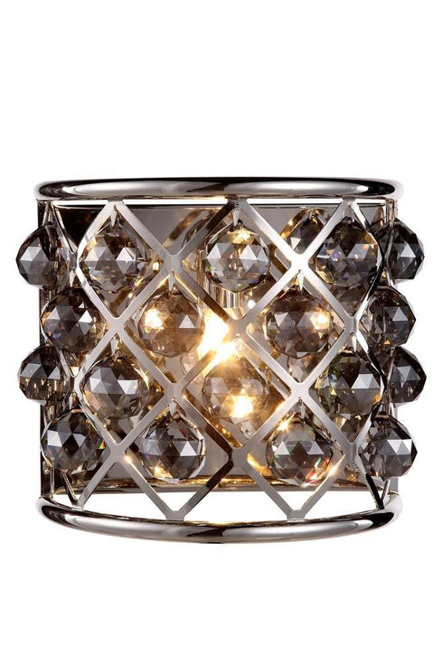 Elegant Lighting Madison 1 Light Sconce Model: 1214W11GI/RC
