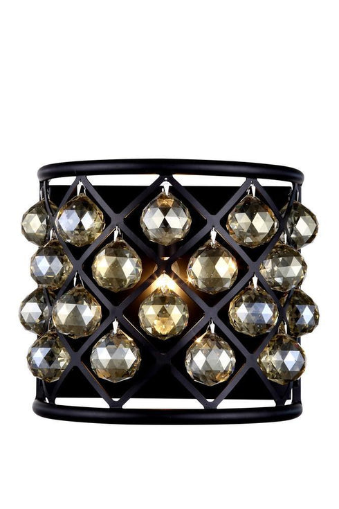 Elegant Lighting Madison 1 Light Sconce Model: 1214W11GI/RC