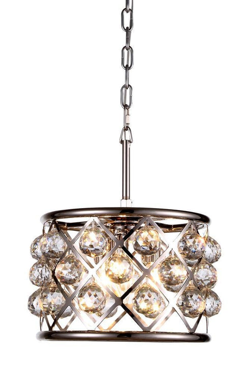 Elegant Lighting Madison 3 Light Pendant Model: 1214D12GI/RC