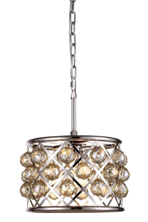 Elegant Lighting Madison 3 Light Pendant Model: 1214D12GI/RC