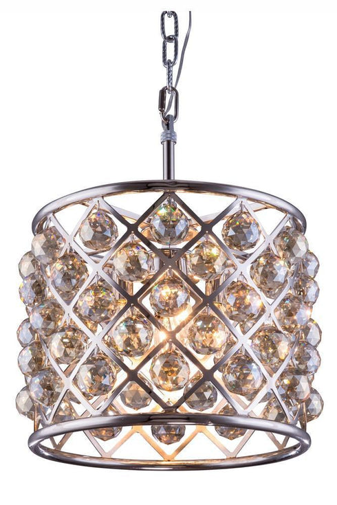 Elegant Lighting Madison 4 Light Pendant Model: 1206D14MB/RC