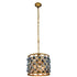 Elegant Lighting Madison 4 Light Pendant Model: 1206D14MB/RC