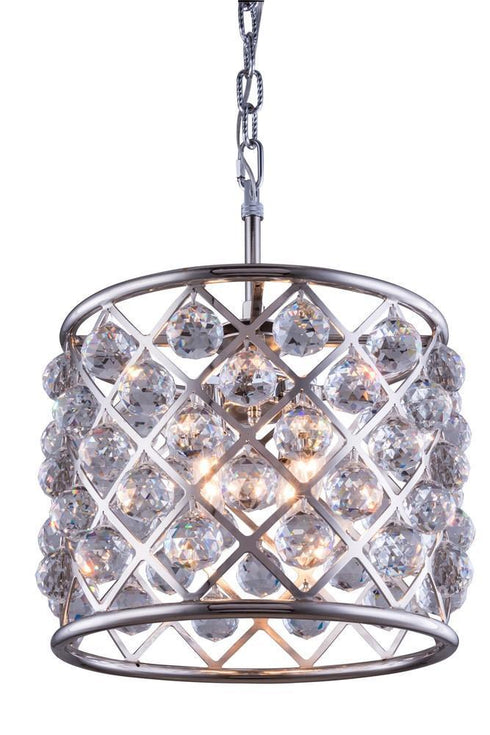 Elegant Lighting Madison 4 Light Pendant Model: 1206D14MB/RC