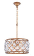 Elegant Lighting Madison 4 Light Pendant Model: 1214D16GI/RC