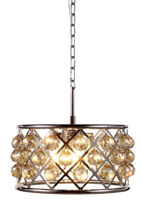 Elegant Lighting Madison 4 Light Pendant Model: 1214D16GI/RC