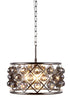 Elegant Lighting Madison 4 Light Pendant Model: 1214D16GI/RC