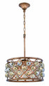 Elegant Lighting Madison 4 Light Pendant Model: 1214D16GI/RC