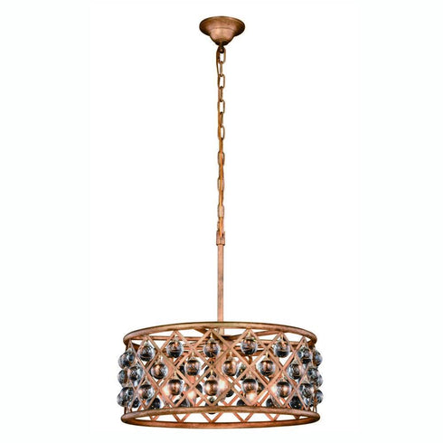 Elegant Lighting Madison 5 Light Pendant Model: 1213D20GI/RC