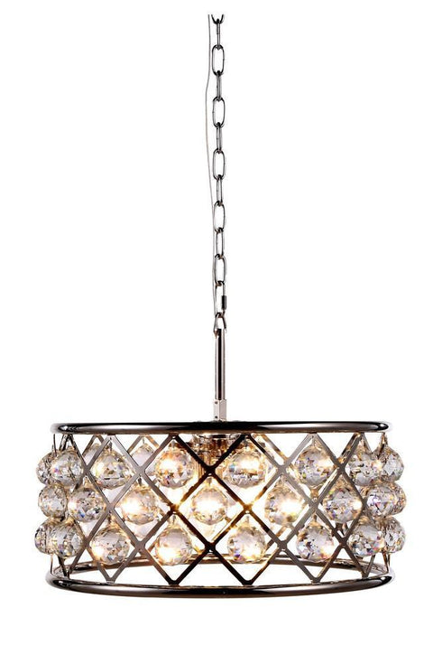 Elegant Lighting Madison 5 Light Pendant Model: 1214D20GI/RC