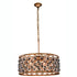 Elegant Lighting Madison 6 Light Pendant Model: 1213D25GI/RC