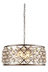 Elegant Lighting Madison 6 Light Pendant Model: 1214D25GI/RC