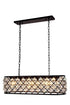 Elegant Lighting Madison 6 Light Pendant Model: 1216G40GI/RC