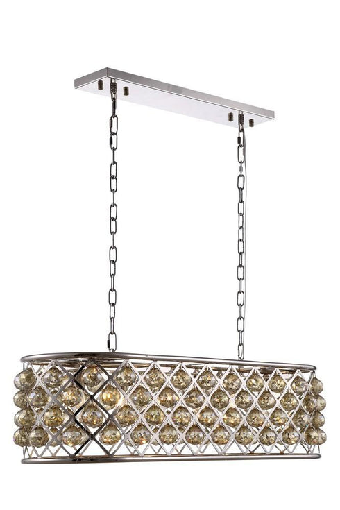 Elegant Lighting Madison 6 Light Pendant Model: 1216G40GI/RC