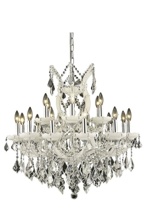 Elegant Lighting Maria Theresa 19 Light Chandelier Model: 2800D30C/RC