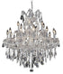 Elegant Lighting Maria Theresa 19 Light Chandelier Model: 2801D30C/RC