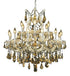Elegant Lighting Maria Theresa 19 Light Chandelier Model: 2801D30C/RC
