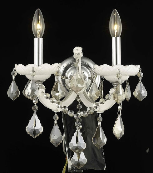 Elegant Lighting Maria Theresa 2 Light Sconce Model: 2800W2C/RC