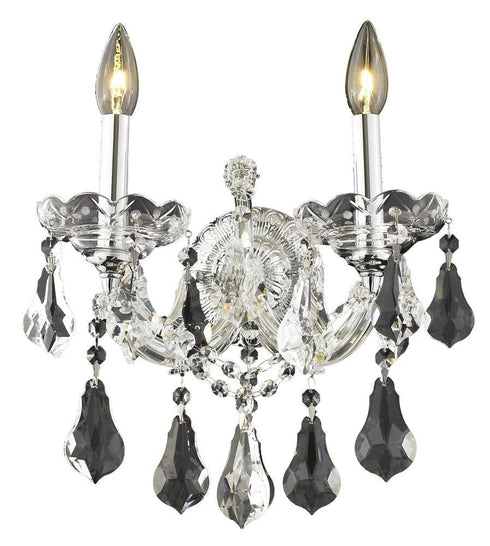 Elegant Lighting Maria Theresa 2 Light Sconce Model: 2801W2G/RC