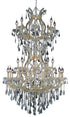 Elegant Lighting Maria Theresa 24 Light Chandelier Model: 2801D36C/RC