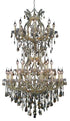 Elegant Lighting Maria Theresa 24 Light Chandelier Model: 2801D36C/RC