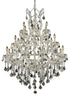Elegant Lighting Maria Theresa 28 Light Chandelier Model: 2800D38C-GT/RC