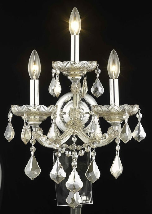Elegant Lighting Maria Theresa 3 Light Sconce Model: 2800W3C/RC
