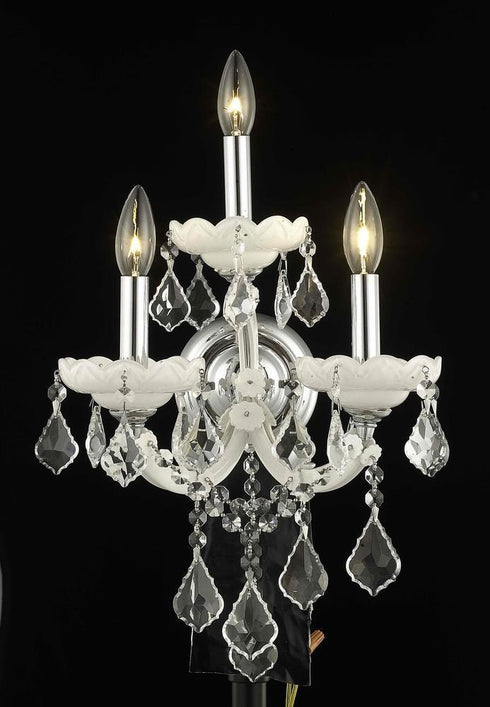 Elegant Lighting Maria Theresa 3 Light Sconce Model: 2800W3C/RC