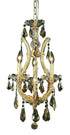 Elegant Lighting Maria Theresa 4 Light Chandelier Model: 2801D12C/RC