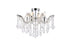 Elegant Lighting Maria Theresa 4 Light Flush Mount Model: 2800F18C/RC