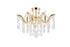 Elegant Lighting Maria Theresa 4 Light Flush Mount Model: 2800F18C/RC