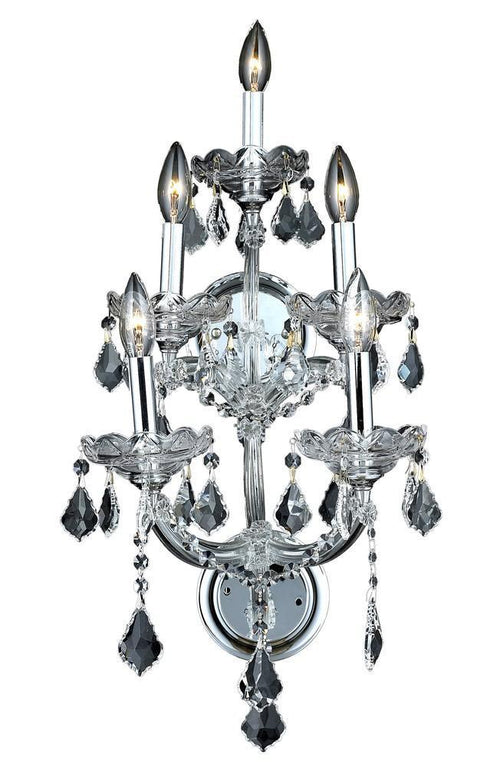 Elegant Lighting Maria Theresa 5 Light Sconce Model: 2800W5C/RC
