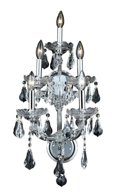 Elegant Lighting Maria Theresa 5 Light Sconce Model: 2801W5C/RC