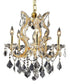 Elegant Lighting Maria Theresa 6 Light Pendant Model: 2800D20C/RC