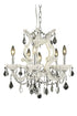 Elegant Lighting Maria Theresa 6 Light Pendant Model: 2800D20C/RC
