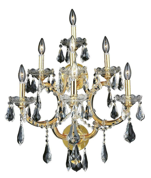 Elegant Lighting Maria Theresa 7 Light Sconce Model: 2801W7C/RC