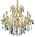 Elegant Lighting Maria Theresa 9 Light Chandelier Model: 2800D26C/RC