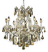 Elegant Lighting Maria Theresa 9 Light Chandelier Model: 2801D26C/RC