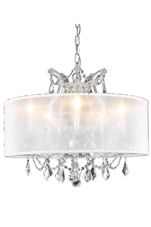 Elegant Lighting Maria Theresa Chandelier Model: 2800D20C+SH-1R23S/RC