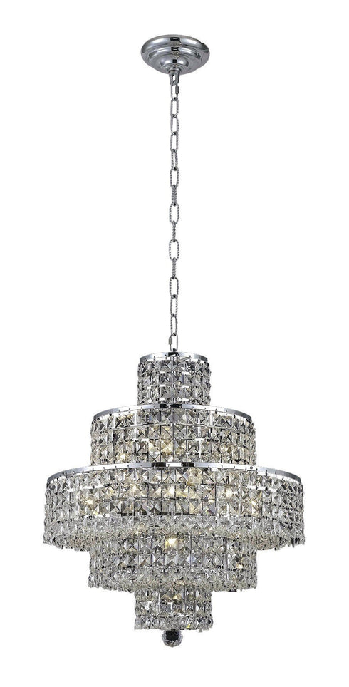 Elegant Lighting Maxime 13 Light Chandelier Model: 2039D20C/RC