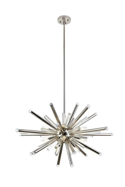 Elegant Lighting Maxwell 14 Light Chandelier Model: 1141G38BB
