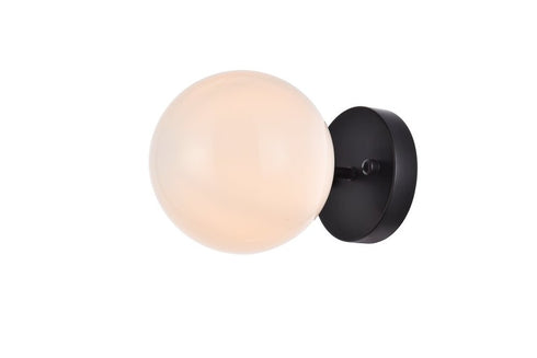 Living District Mimi 1 Light Flush Mount Model: LD2451BK