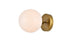 Living District Mimi 1 Light Flush Mount Model: LD2451BK