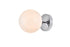 Living District Mimi 1 Light Flush Mount Model: LD2451BK