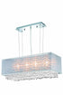 Elegant Lighting Moda 4 Light Pendant Model: 1691D29C-CL03/SS
