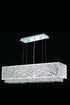 Elegant Lighting Moda 6 Light Pendant Model: 1791D41C-CL03/SS
