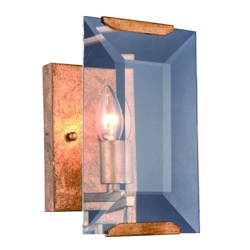 Elegant Lighting Monaco 1 Light Sconce Model: 1212W6GI