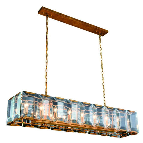 Elegant Lighting Monaco 18 Light Pendant Model: 1212D60GI