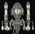 Elegant Lighting Monarch 2 Light Sconce Model: 9602W10DB/EC