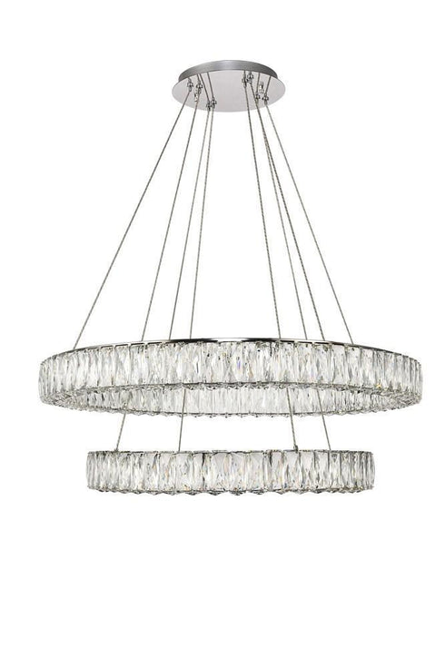 Elegant Lighting Monroe Chandelier Model: 3503G32C